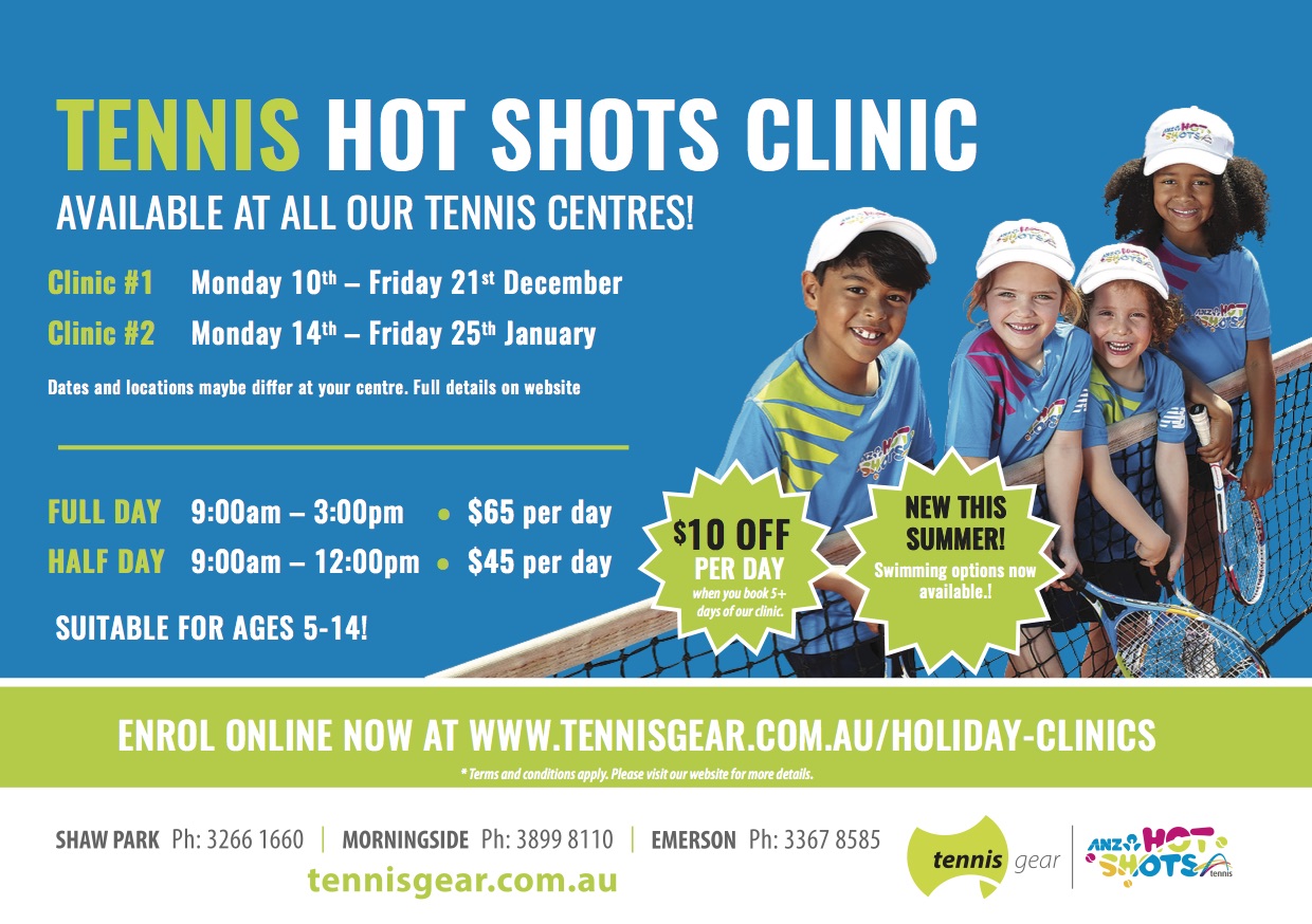 Holiday Tennis Clinic for Kids