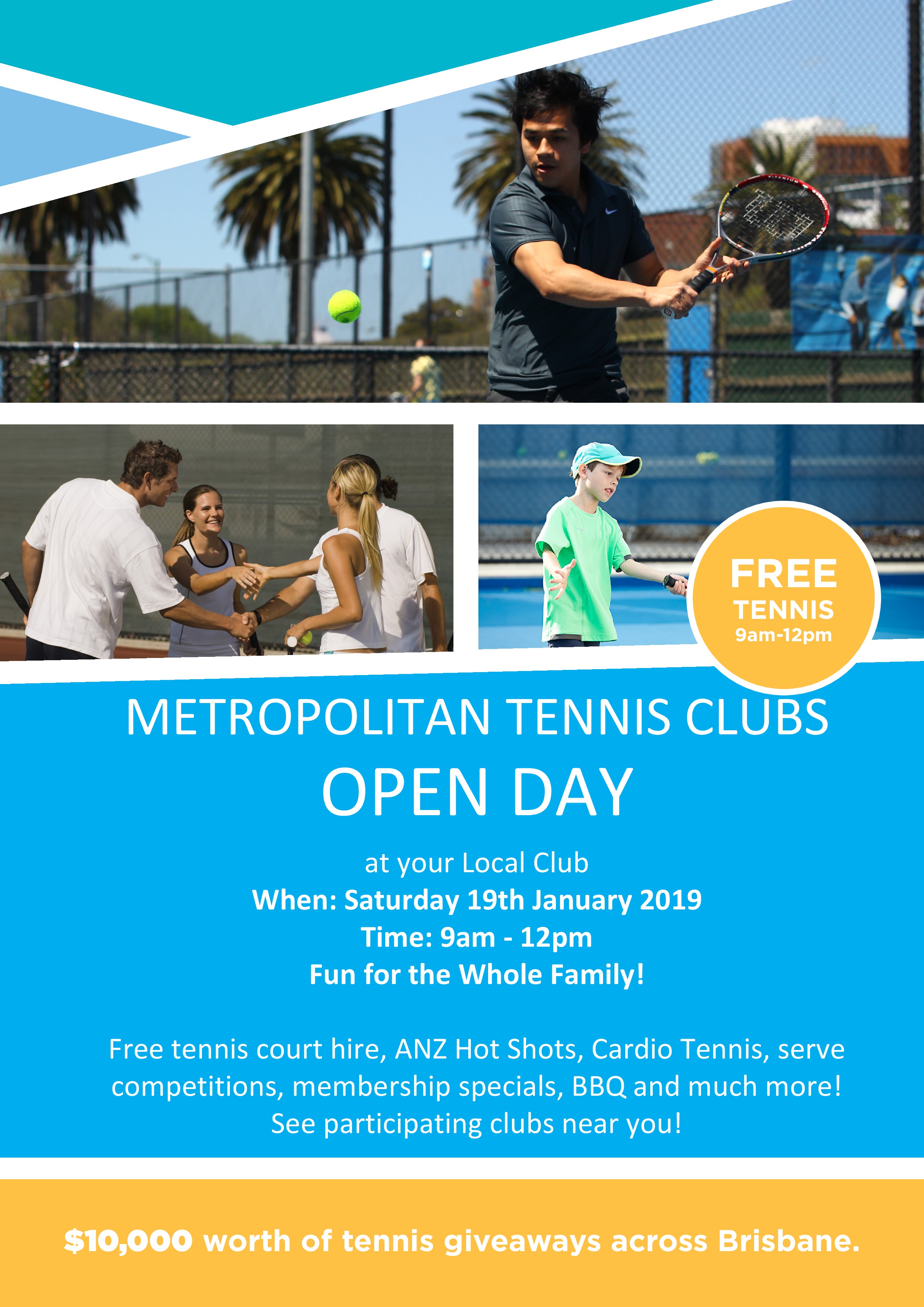 Open Day for Tennis – Come and Try